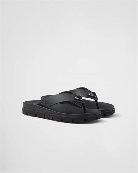 prada string tanga|Rubber thong sandals .